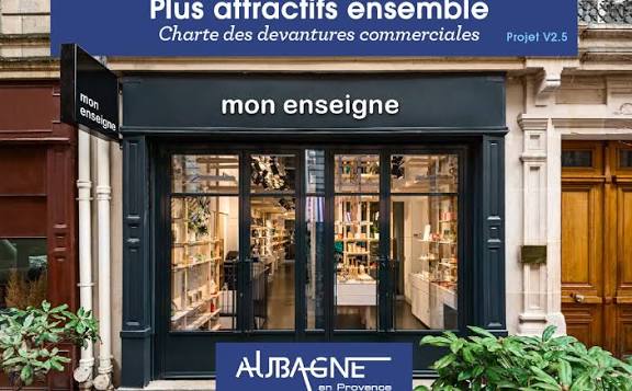 Vitrophanie et autocollants de vitrine élégants